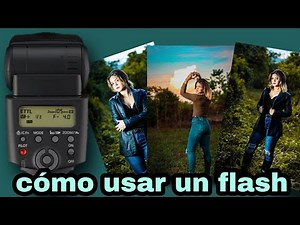 cómo usar un flash de cámara fácil y rápido 📸 flash externo canon 430EX