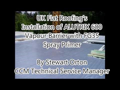 ALUTRIX 600 Vapour Barrier Installation