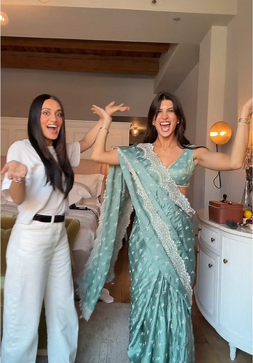 Learn How to Wear a Saree for Indian Weddings