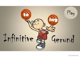Infinitive and gerunds