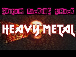 Heavy Metal Backing Track (E/G) | 180 bpm - MegaBackingTracks