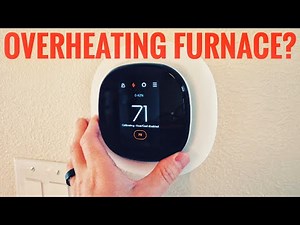 How to: Overheating Furnace Restarting (Smart Thermostat) DIY Tutorial [Ecobee Rebooting] 💯😁