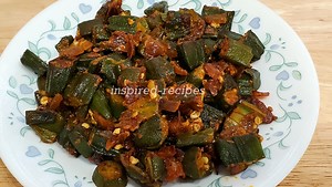 Masala Bhindi|Frozen Okra Non Slimy|Easy Bhindi Recipe - Inspired-recipes