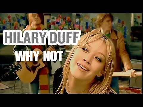 [4K] Hilary Duff - Why Not (Soundtrack of The Lizzie McGuire Movie) (Music Video)