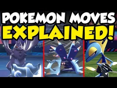 How Moves Work In Pokemon! Pokemon Sword and Shield Battle Academy - Pokemon Moves Guide