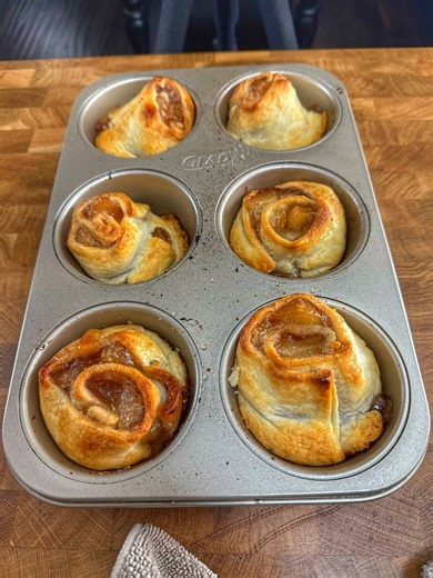 172K views · 1.1K reactions | Try this new take on Apple Pie! CJ is showing you a new way to make little apple pies! | Family Style Cooking | Facebook