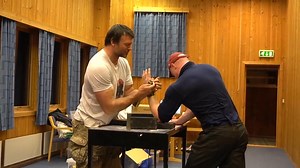25K views · 391 reactions | Devon Larratt VS Lars Rørbakken training (VIKING ARMS 2020) | Georgian Armwrestling | Facebook