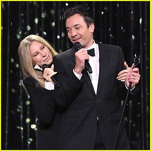 Barbra Streisand & Jimmy Fallon Sing the Best Duets Medley Ever on ‘Tonight Show’ – Watch Now!