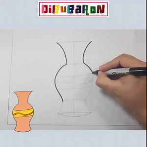 1.9K views · 31 reactions | como dibujar un jarron | Dibujos faciles | DibuBaron | Facebook