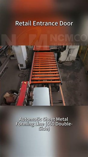 Inside a steel door factory。Steel Door Production Line | Roll Forming & Hot Press Solutions