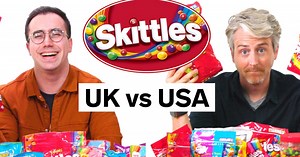 US vs UK Skittles