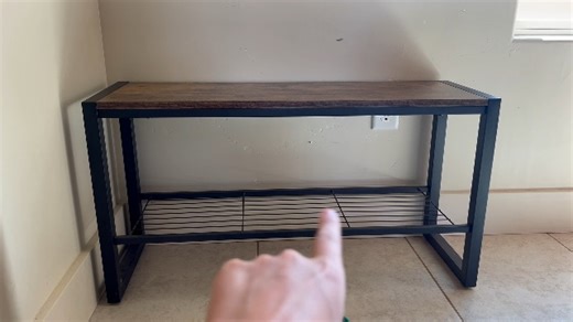 Watch My Review of Shoe Bench on Amazon Live