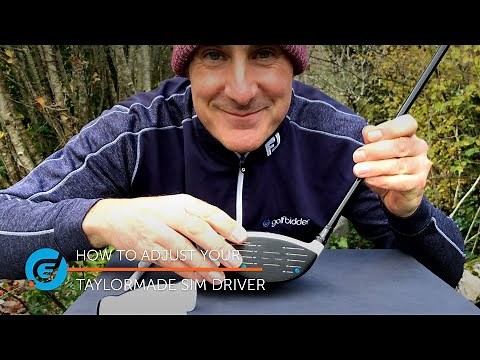 How to adjust your TaylorMade SIM driver