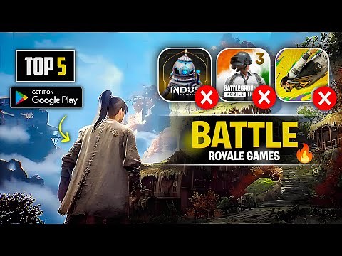 Top 5 New Battle Royale Games for Android in 2025 | Best Battle Royale Games Like BGMI & Free Fire