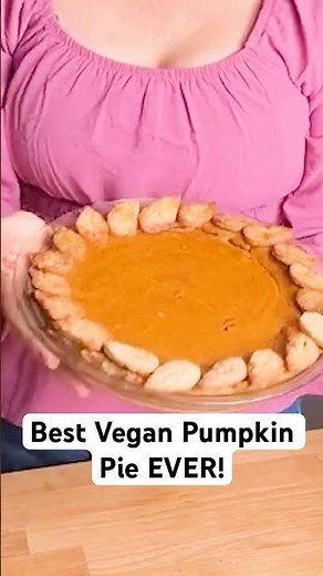The Creamiest Vegan Pumpkin Pie Ever (You Won’t Believe It’s Vegan) 😱
