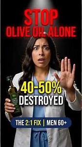 You're Wasting 60% of Your Olive Oil! Add THIS for Blood Flow! | Dr. Morgan