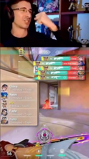 NEVER GIVE UP 🤯 valorant gameplay live streamer highlights edit montage ace clips shorts