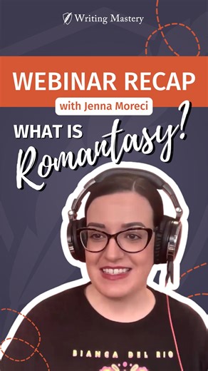We hear "Romantasy" a lot, but what exactly is it? Jenna Moreci hosted a webinar on Romantasy last weekend and covered the ins and outs of this trending genre. Here's her explination of what Romantasy is (and what it's not!). Are you writing a Romantasy? 👀 Writing Mastery Academy members can catch the full webinar on our website! 🔗 https://vist.ly/4c8d4 #Romantasy #WritingCommunity #WritingMastery #AmWriting #Author Jenna Moreci | Writing Mastery