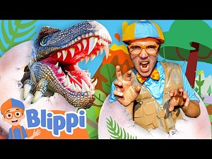 Blippi Becomes a Dino Explorer! Educational Videos for Kids - Videos For Kids