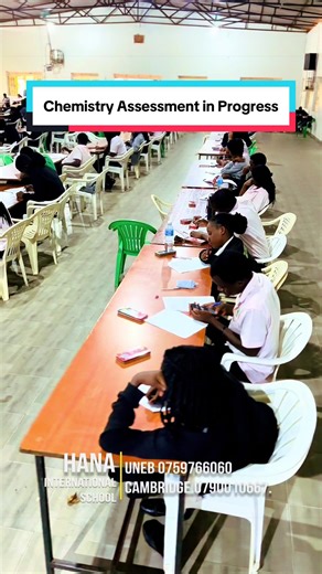 Chemistry Assessment Underway at Hana International School