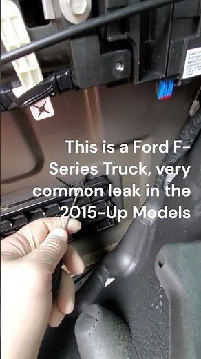 Leaking Cabin Vent Easy Fix Ford F Series And Many Other Vehicles