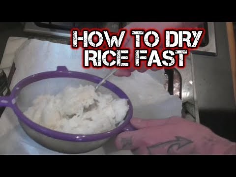 How To Dry Rice Quickly To Make Fried Rice