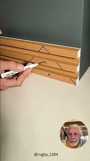 Easy Baseboard Ending Finish #construction #diy #carpentry