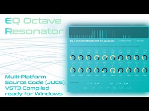Introducing EQ Octave Resonator VST (Free and Open Source) #vstplugin #sounddesign #opensource