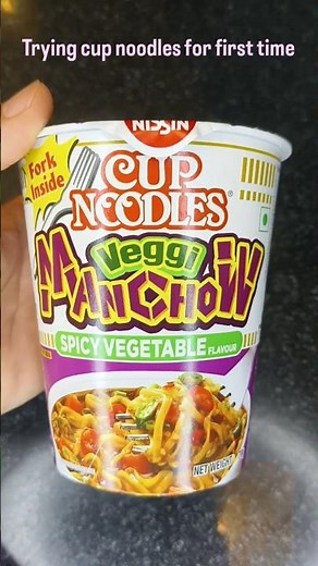 Is this the best instant noodle cup? 🤔👇 Check the comments for my real review!