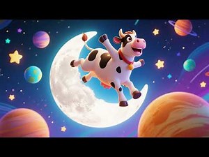 The Cow Jumped Over the Moon 🐄🌕 | Fun Kids Song & Nursery Rhyme