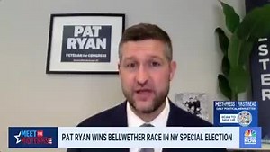 4.7K views · 99 reactions | WATCH: NY-19 Congressman-elect Pat Ryan says he felt the campaign ground "shift" after the Dobbs decision. @PatRyanUC: "It really was a combination of guardrails of democracy hit in two seismic Supreme Court decisions ... and then the Jan. 6 hearings." | Meet the Press | Facebook
