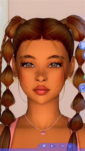 Sim makeover ♡ | The Sims 4 create a sim Cas #sims4 #sims4cc #simmer #sims4cas #ts4