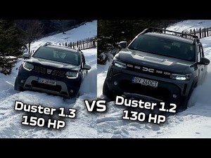 Duster 2025 1.2 vs Duster 1.3 TCe 150 4x4 Snow Off Road Test