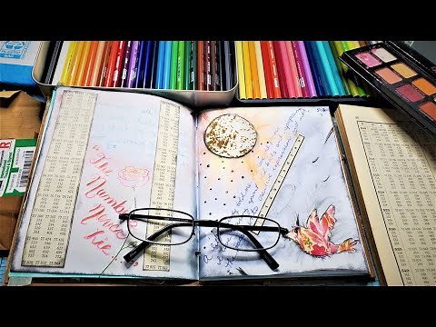 How To Journal In A Junk Journal! #4 Beginner Tutorial! Writing & Decorating Simply! Paper Outpost!