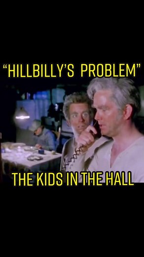 “Hillbilly’s Problem”- The Kids In The Hall (1995) Dave Foley, Mark McKinney and Kevin McDonald with Scott Thompson as The Doctor. #thekidsinthehall #comedy #funny #davefoley #markmckinney #kevinmcdonald #scottthompson #fyp