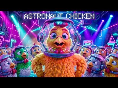 Astronaut Chicken Dance | Ultimate chicken song new remix
