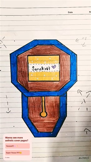 Asthetic cover page designs || #frontpage #art #calligraphy #creative