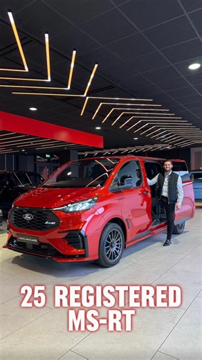 Beat the waiting list to own the all new 170bhp Automatic 5-Seat Transit Custom MS-RT 🟠 2025 25 Ford Transit Custom MS-RT 300 2.0 Ecoblue MS-RT (5 Seat) ( VAT) Live Priced at £54,990 - Buy & Reserve Online - Contact Paddy on 07827916137 or Business WhatsApp us on 07724101010 📲 Finished in Sunset Orange and enhanced even further with Electric Towbar this will sell very quickly 💨 As new with 275 miles only https://www.acklamcarcentre.co.uk/used-cars/19476152-ford-transit-custom-ms-rt-25-reg-300
