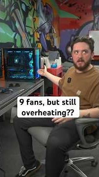 THIS Is Why His PC Was Overheating?!