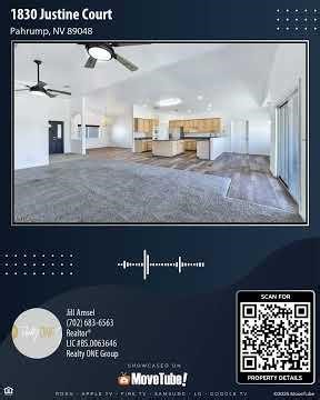 1830 Justine Court, Pahrump, NV 89048 | 4 Bedroom Home For Sale