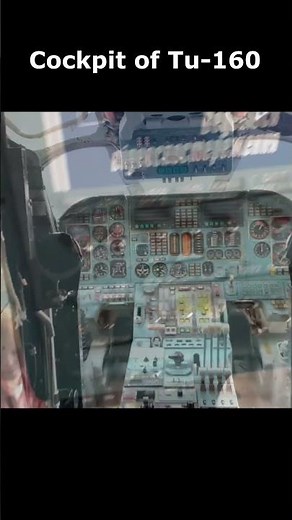 Tu-160 cockpit