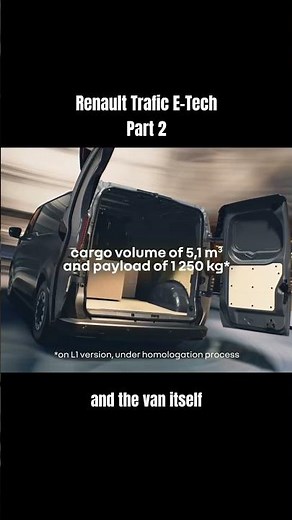 Renault Trafic E-Tech's Power and Practicality