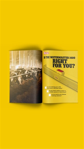 110 gallons (416 L) of clean, fresh water is just one of the benefits of the WaterMaster 1400. Is it right for your herd? | Ritchie Automatic Waterers | Facebook