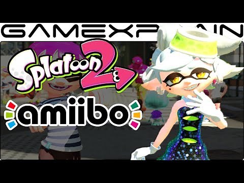 Callie & Marie amiibo in Splatoon 2 (Special Gear Unlocks + Bonus Letters!)