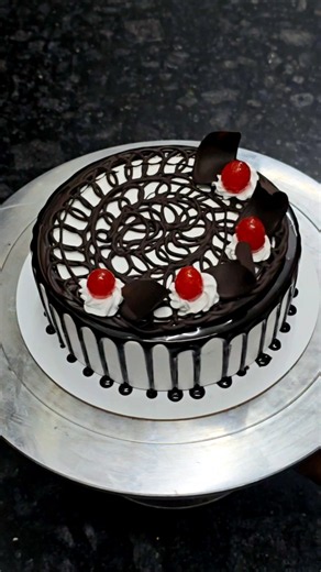 new chocolate sauce topping cake decoration ideas