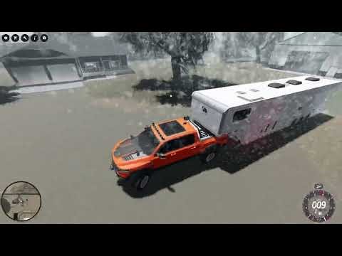 exploring the map in my low rider super duty in apm