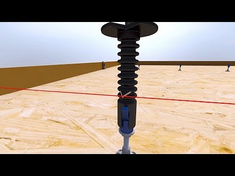 Constructing Best Elevated Concrete Slabs using Wood Forms with MAKO Screed Support Systems.