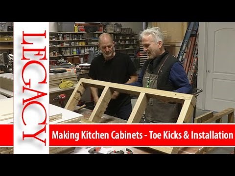Building The Toe Kicks & And Starting The Cabinet Box Installation - Part 3