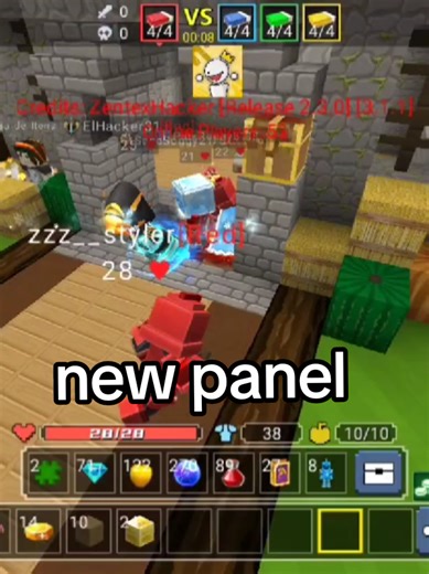 New Panel Blockman Go Version 3.1.1 Overview