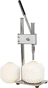 Stainless Steel Manual Coconut Opener: Vertical Coconut Opening Machine, Desktop Coconut Opening Tool for Beach Drinks - Perfect for Husked or Dehusked Coconuts